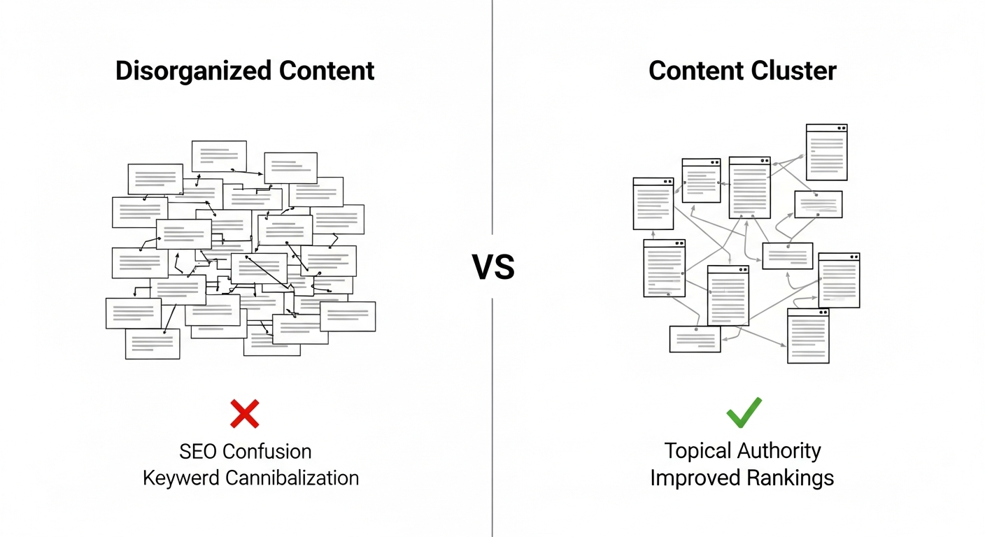 What Is a Content Cluster? (And Why Everyone Gets It Wrong)